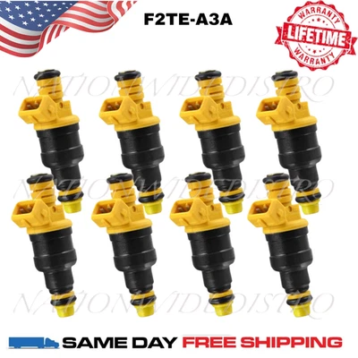 8 inyectores de combustible Bosch OEM para Ford E-350 Econoline Club Wagon 1993 1994 5,8 L V8 Foto 1 de 4