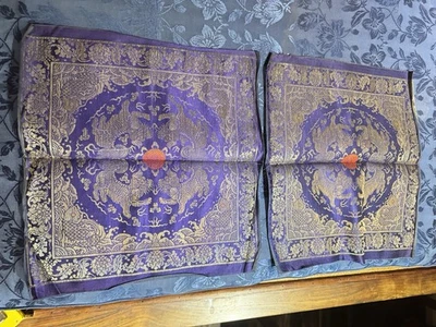 antique chinese silk embroidery  China Asian - Image 1 of 4