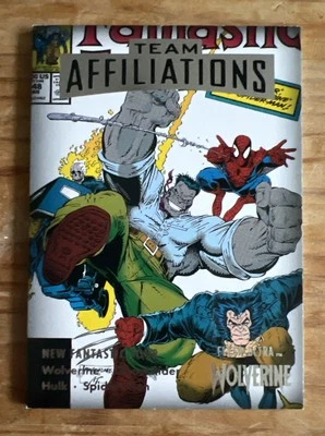 FLEER ULTRA WOLVERINE TEAM AFFILIATIONS CHASE MINT CARD! TA-2 FANTASTIC 4 - Image 1 of 2