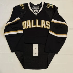 Reebok Edge 1.0 Authentic Dallas Stars NHL Hockey Jersey Black Home 46 - Picture 1 of 6