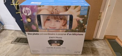 HP Envy Photo 7155 Wireless Color All-in-One Inkjet Printer + INK - Image 1 of 4
