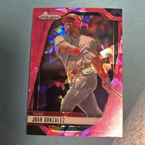 Panini Prizm 2025 - Juan Gonzales #184 Pink Ice Prizm  - Imagen 1 de 4