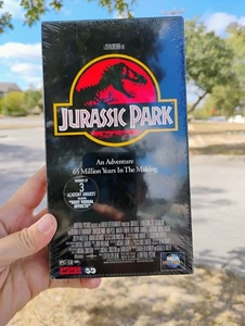 Jurassic Park Movie VHS Tape Movie 1993 SEALED - Foto 1 di 3