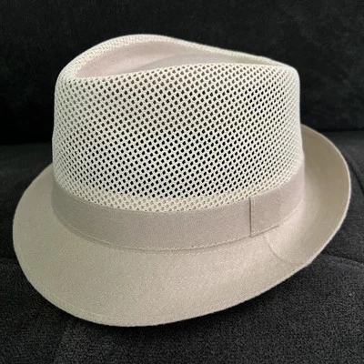 Henschel Hat Co. Rockport Fedora Breathable Mesh Hat Tan / Beige - Image 1 of 4