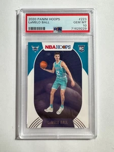 2020-21 Panini Hoops #223 LaMelo Ball RC PSA 10 - Picture 1 of 2