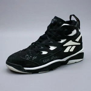 Sneakers da basket Reebok Cedric Ceballos #23 autografate indossate/usate firmate - Foto 1 di 12