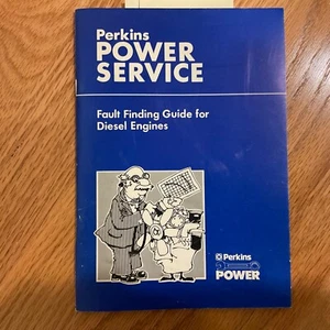 Perkins DIESEL ENGINE FAULT FINDING GUIDE HANDBOOK TROUBLESHOOTING MANUAL BOOK - Picture 1 of 4