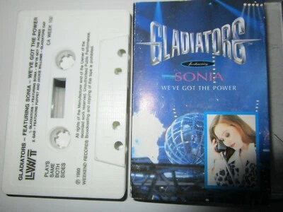 Gladiators. Featuring Sonia We've Got The Power  CAWEEK 102 Tape Cassette Single - Image 1 of 4