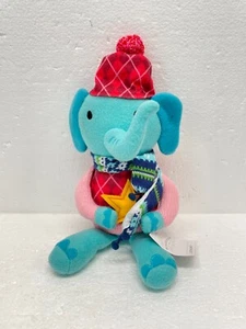 Exclusivo de Wondershop 2021 animal de peluche vestido de vacaciones elefante 13" | Nuevo con etiquetas - Imagen 1 de 11