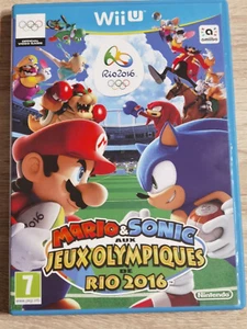 Mario Sonic Spiele Olympiade Rio 2016 HD Wii U Wiiu - Picture 1 of 1