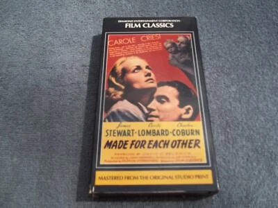 Made For Each Other - 1994 - James Stewart Carole Lombard - Vintage  VHS Diamond Foto 1 de 3