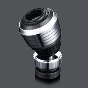 1x 360 ° Water Saving Faucet Tap Nozzle Spouts Aerator For Kitchen Bathroom Sink - Picture 1 of 12