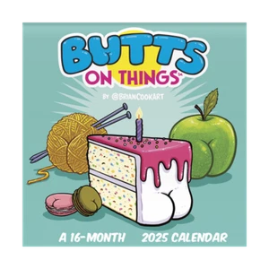 BUTTS ON THINGS - CALENDARIO DE PARED 2025 - NUEVO - 254083 - Imagen 1 de 2