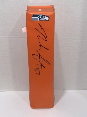 NOAH FANT SIGNED TOUCHDOWN PYLON SEATTLE SEAHAWKS FOOTBALL JSA COA - Image 1 of 2
