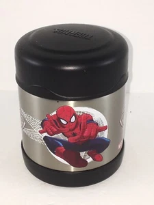Marvel Spiderman Thermos 10 oz Insulated Food Jar Stainless Kids Funtainer - Picture 1 of 6