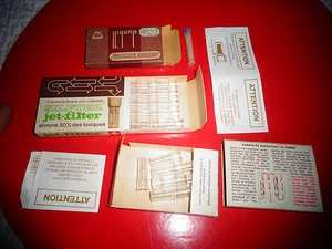 3 Boites de Filtres d'anciennes Cigarettes Dunhill & Silfter Jet-Filter - Bild 1 von 2