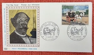 FRANCE Yvert 1517 Enveloppe 1° jour (FDC) Henri Rousseau (la carriole du pere Ju - Picture 1 of 1