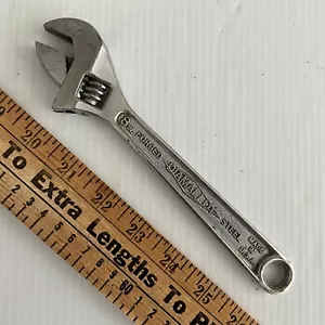 Vintage Diamond Calk & Horseshoe Co. 8" Adjustable Crescent Wrench Diamalloy USA - Picture 1 of 6