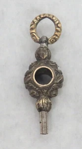 ANTIGUA LLAVE RELOJ BOLSILLO BRONCE RARA - Imagen 1 de 3