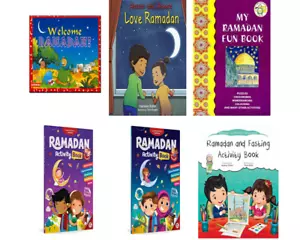 RAMADAN FASTING ISLAMIC MUSLIM CHILDREN KIDS GIFT BOOK - Foto 1 di 59