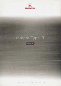 Catalogue Brochure Honda Integra Type R 01/1998 Belgique en français - Foto 1 di 2