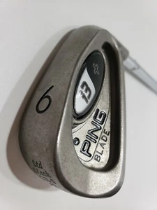 PING i3 + Plus Blade 6 Iron Black Dot Stiff CS Steel Shaft RH Demo New 37.5" - Picture 1 of 8