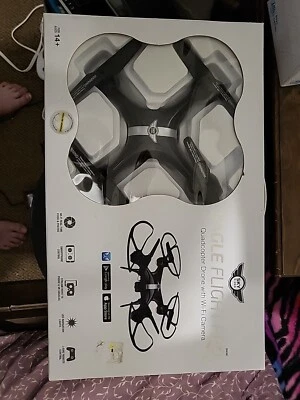 Sky Rider Eagle Flight Pro Quadcopter Drone with Wi-Fi Camera - Image 1 of 2