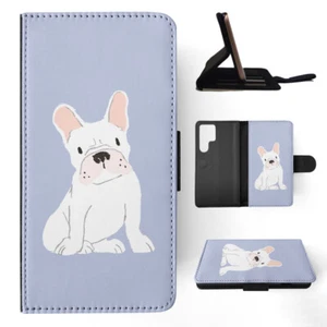 FLIP CASE FOR SAMSUNG GALAXY|FRENCH BULLDOG DOG 4 - Picture 1 of 120