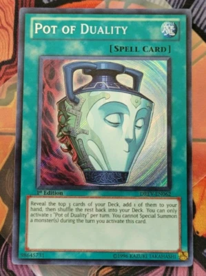 Pot of Duality DREV-EN062 Secret Rare 1st Edition English Yugioh Card #2 - Image 1 of 4