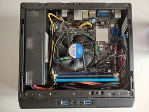 Intel i5 3330 - H61MV-ITX - 12GB Ram - 240GB SSD - Case - Foto 1 di 4