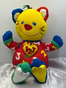Fisher Price 123 Counting Kitty Cat Plush Vintage 1999 Lights Up & Sings Works - Picture 1 of 11