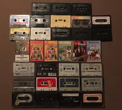 30 seltene MUSIKKASSETTEN - Kassetten ROCK POP Schlager 60er 70er 80er 90er - Bild 1 von 4