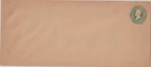 U. S. POSTAL STATIONARY; No. U258 4c green, Die 2, Manila ENTIRE UNUSED - Picture 1 of 2