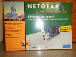 NETGEAR GA621 Gigabit Fiber Ethernet Card NEW - Picture 1 of 10