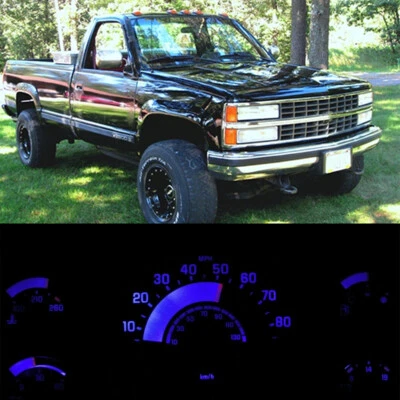 Gauge Cluster LED Dashboard Bulbs Blue For Chevy GMC 1989-1990 C/K Series Truck - Image 1 of 4