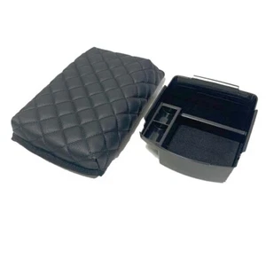 ARMREST STORAGE CENTER CONSOLE TRAY Console Cushion Set for 2019 2020 KIA SELTOS - Bild 1 von 12