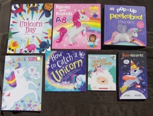 7 Thelma the Unicorn & Yeti Sparkly Friends Coloring Pop-Up Peekaboo Catch A - Picture 1 of 1