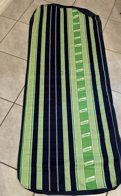 Vtg COLEMAN- Blue/Green/White- Air Mattress Camping Ladder Type Retro 5998-360 - Image 1 of 4