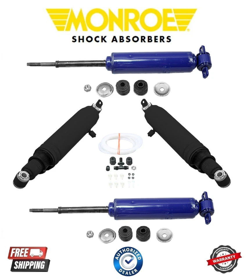 Kit de amortiguadores ajustables de aire Monroe delanteros y traseros para Chevrolet C1500 GMC Foto 1 de 1