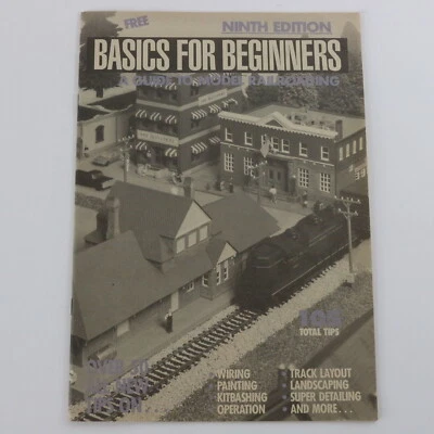 Basics For Beginners Guide To Model Railroading 9th Ed Magazine Life Like - Image 1 of 4