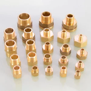 1/8" 1/4" 3/8" 1/2" 3/4" 1" Female To Male BSP Connector Brass Reducing Adaptor - Picture 1 of 29