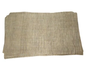 Braun Rechteck Gewebt Tischsets 4er Set - Bild 1 von 3