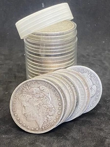 Casuale Anno $1 Buono Ottimo Morgan Silver Dollar Data Completa 1878-1921 - Foto 1 di 2