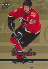 2005-06 Ultra GOLD MEDAL #34 ROBYN REGEHR - Calgary Flames