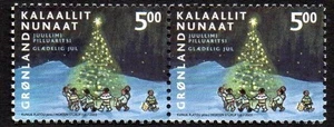 Greenland 2003 Christmas pair Sc 420-21 Mi 403-04 MNH - Picture 1 of 1
