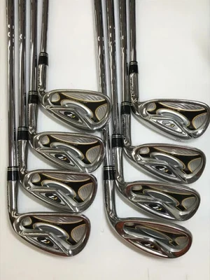 TaylorMade R7 Iron Set 5-9,Pw,Aw,Sw 8pc Flex Stiff GS 75 Graphite - Image 1 of 4