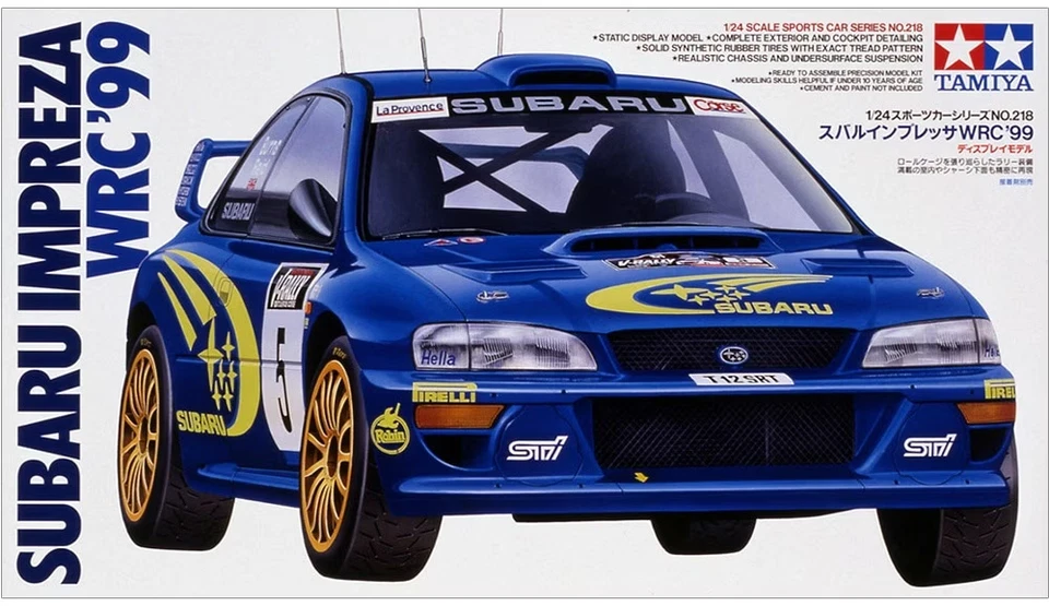 1/24 SUBARU IMPREZA WRC 1999 TAMIYA 24218 - Immagine 1 di 1