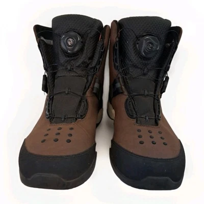 Botas de Motocicleta Icon Patrol 2 Boa Cable Cuero Marrón Para Hombre US 13 Botas  Foto 1 de 4