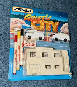 Matchbox Traffic Graffic City Fire Department Set / #GF-300 - Picture 1 of 4