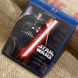 Star Wars Original Trilogy (Blu-ray DVD, 6-Disc Set) Episode IV V VI Empire Jedi - Picture 1 of 9